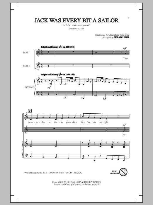 Produktbild zu: Jack Was Ev'ry Inch A Sailor