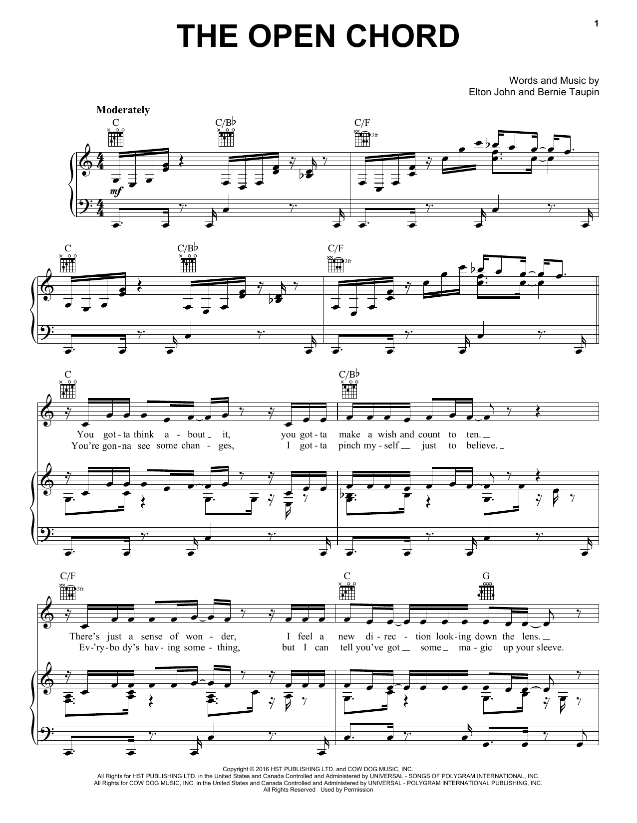 Produktbild zu: The Open Chord