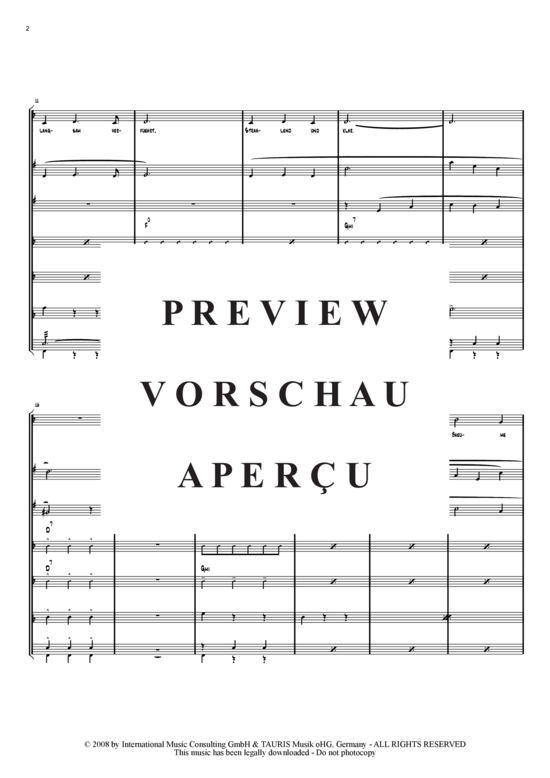 Product gallery: Page 21 of 21 Frühling an der Donau , Hofbräuhaus-Band, (Combo + 2 Horns/Voc opt.)