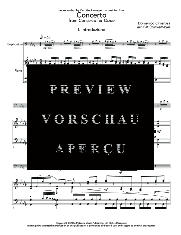 Product gallery: Page 5 of 11 Concerto, , (euphonium and piano)