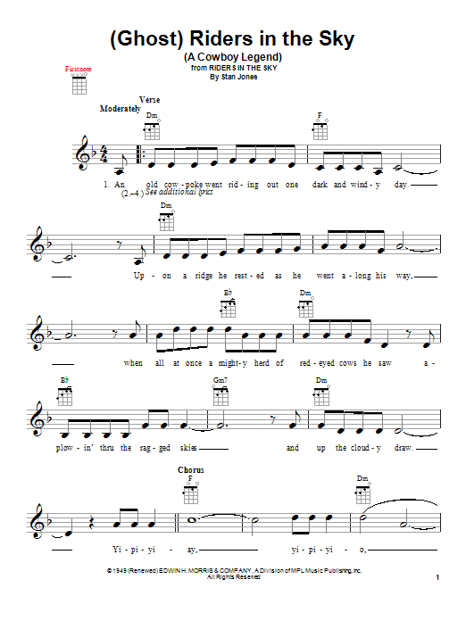 Product gallery: Page 1 of 1 (Ghost) Riders In The Sky (A Cowboy Legend), Johnny Cash