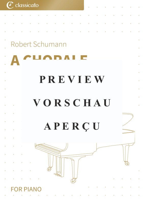 Produktgalerie: Seite 2 von 5 A Chorale - from Album for the Young, Op. 68 No. 4 · Simplified Version, , Klavier Solo