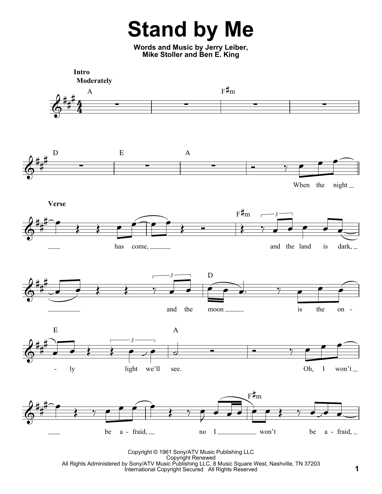 Produktgalerie: Seite 1 von 1 Stand By Me, Ben E. King, Gesang