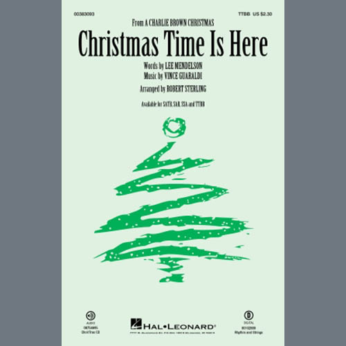 cover: Christmas Time Is Here (arr. Robert Sterling), Vince Guaraldi, Chor