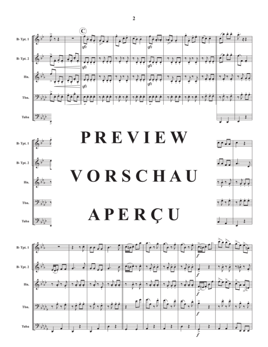 Produktgalerie: Seite 4 von 16 Jockey Polka , , (Blechbläserquintett)