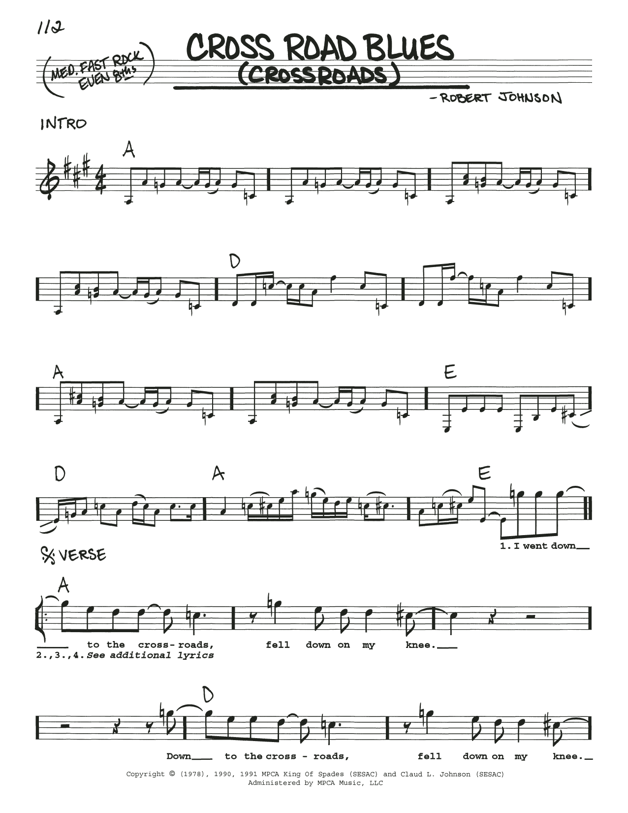Produktbild zu: Cross Road Blues (Crossroads)