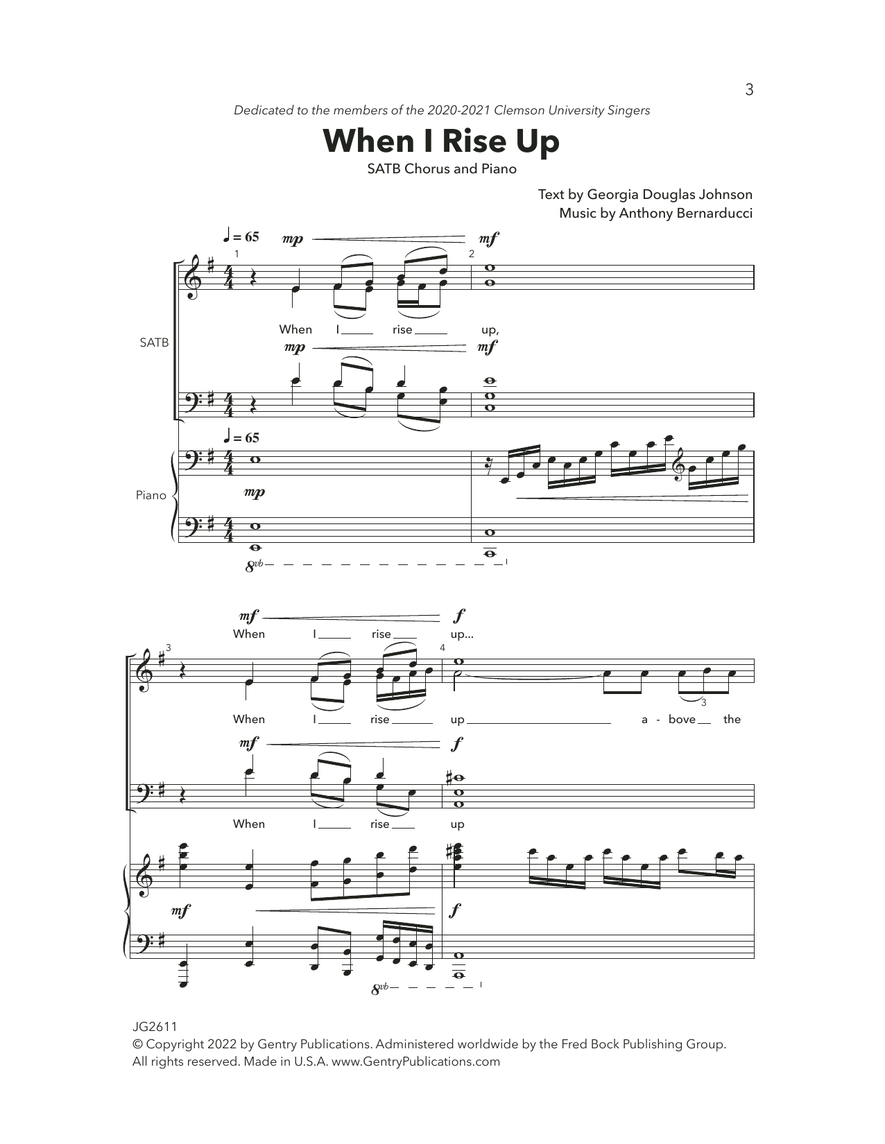 Produktbild zu: When I Rise Up