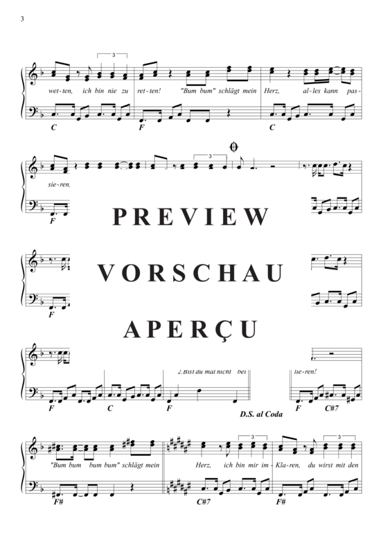 Produktgalerie: Seite 4 von 5 Bum Bum schlägt mein Herz , Bobby Rosso, Klavier und Gesang