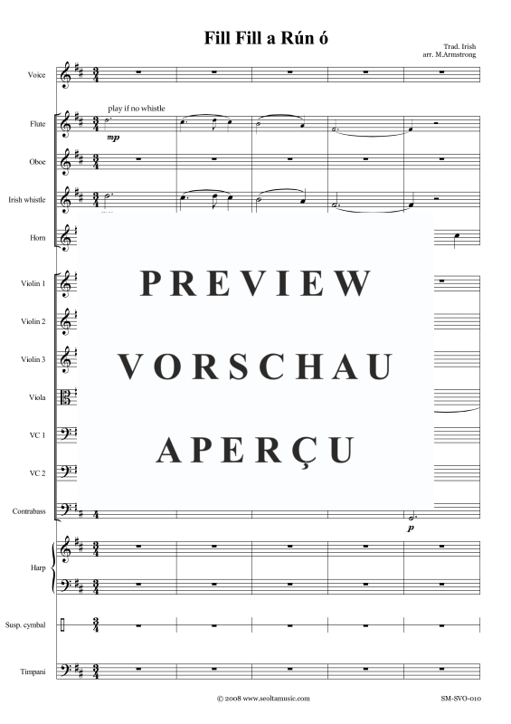 Product gallery: Page 4 of 11 Fill fill a run ó, , Solo Voice and Orchestra