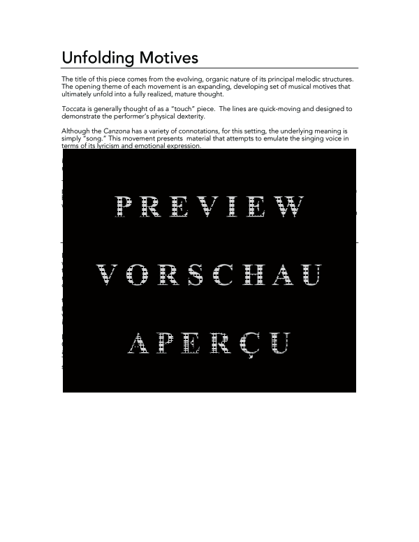 Produktgalerie: Seite 4 von 11 Unfolding Motives, , (Horn in F und Klavier)