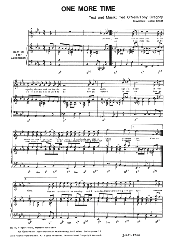 Produktbild zu: One More Time Tony Gregory & Family Child