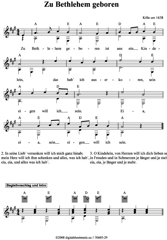 gallery: Zu Bethlehem geboren, , 