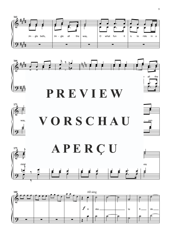 Product gallery: Page 9 of 11 A Christmas Festival (SATB Choir part only), , Mixed Chorus (Chorus Part Only)