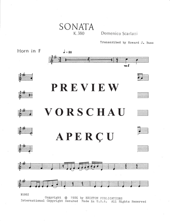 Produktgalerie: Seite 17 von 21 Sonata , , (Blechbläserquintett)