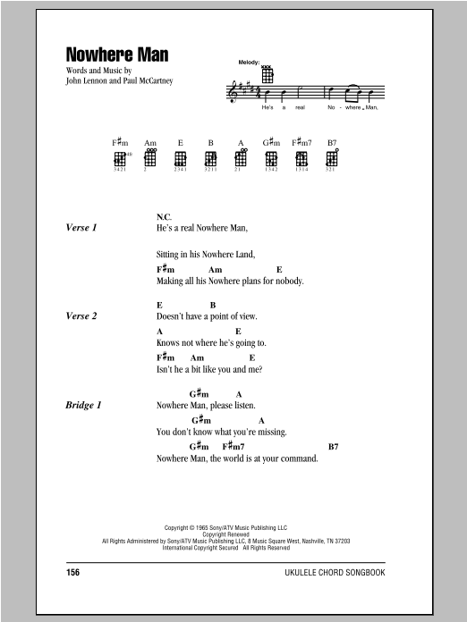 Product gallery: Page 1 of 1 Nowhere Man, The Beatles