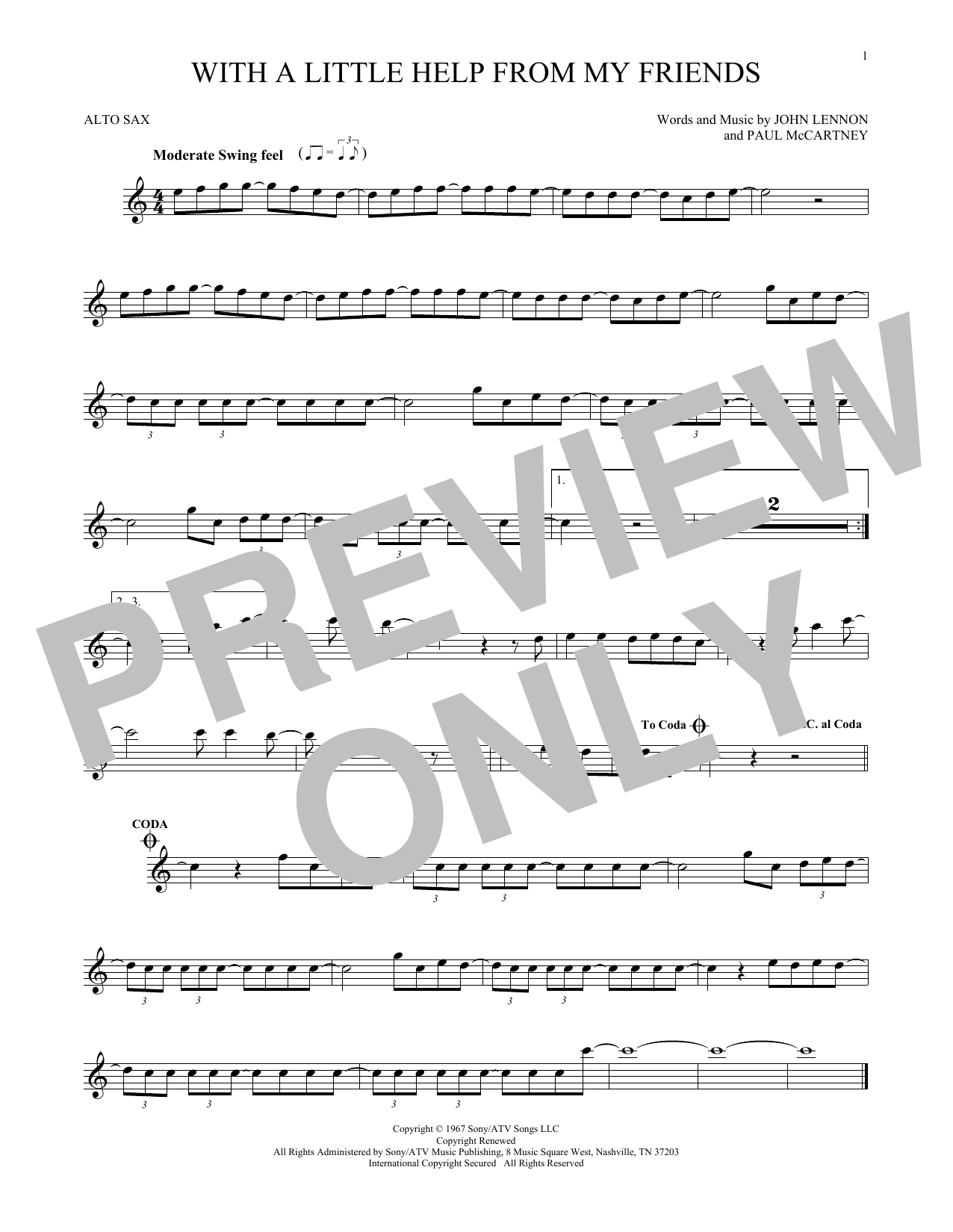 Product gallery: Page 1 of 1 With A Little Help From My Friends, The Beatles
