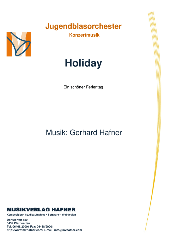 cover: Holiday, , (Jugendblasorchester)