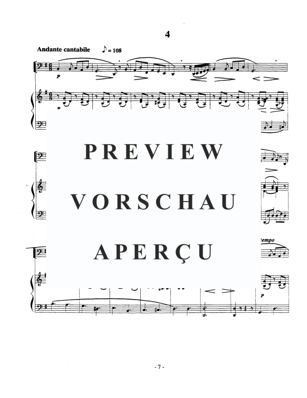 Produktgalerie: Seite 10 von 11 A Concone Suite, , Tuba und Klavier