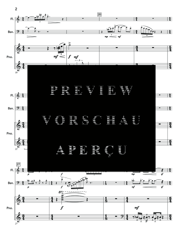 Produktgalerie: Seite 6 von 11 Inflection Points, , (Trio Querflöte, Fagott und Klavier)