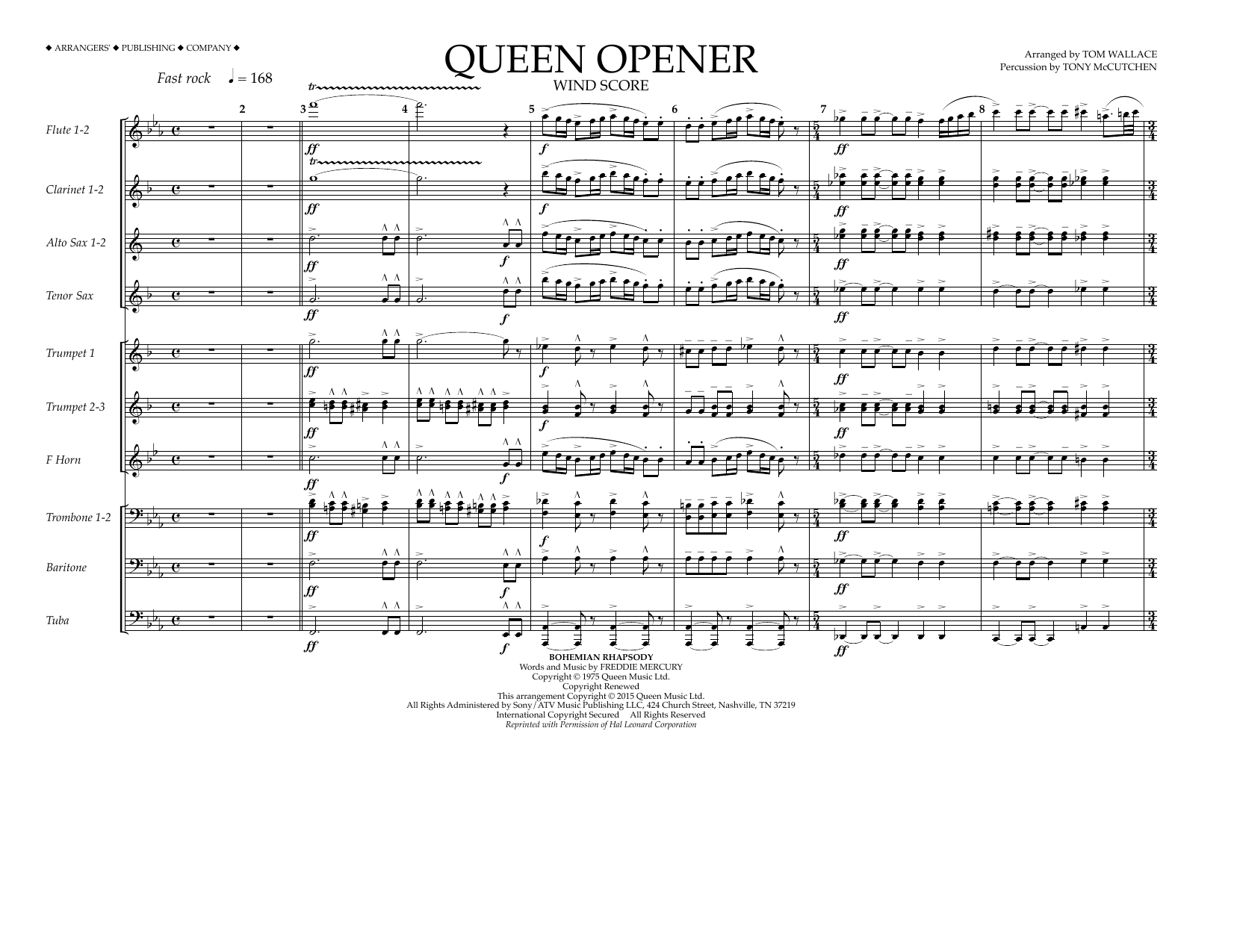 Produktbild zu: Queen Opener - Wind Score