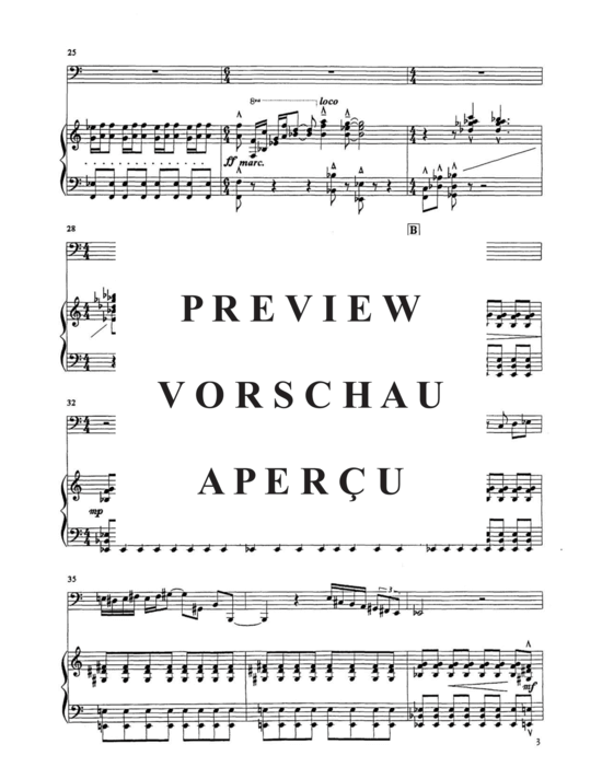 Produktgalerie: Seite 5 von 21 Fantasie (Piano Reduction) , , Tuba und Klavier