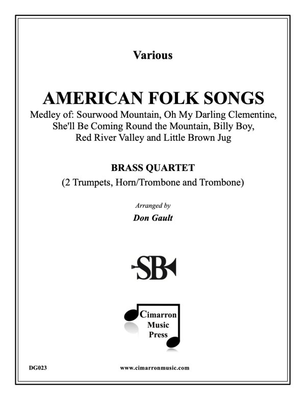 cover: American Folk Songs, , Blechbläser Quartett