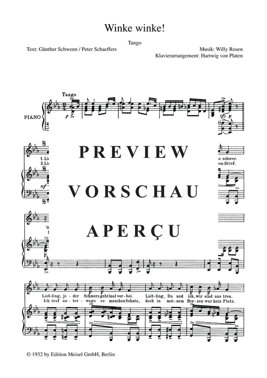 Produktgalerie: Seite 4 von 4 Winke winke, 	, Klavier und Gesang