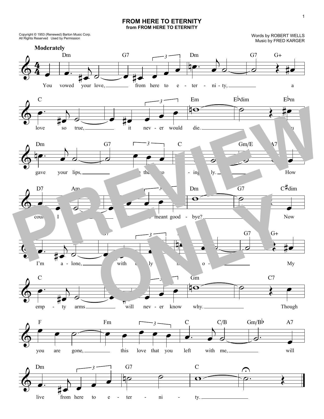 Produktbild zu: From Here To Eternity
