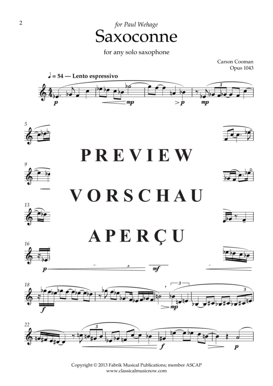 Product gallery: Page 3 of 4 Saxoconne , , (Saxophon Solo)