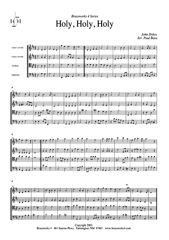 Produktbild zu: Holy Holy HolyJohn Bacchus Dykes