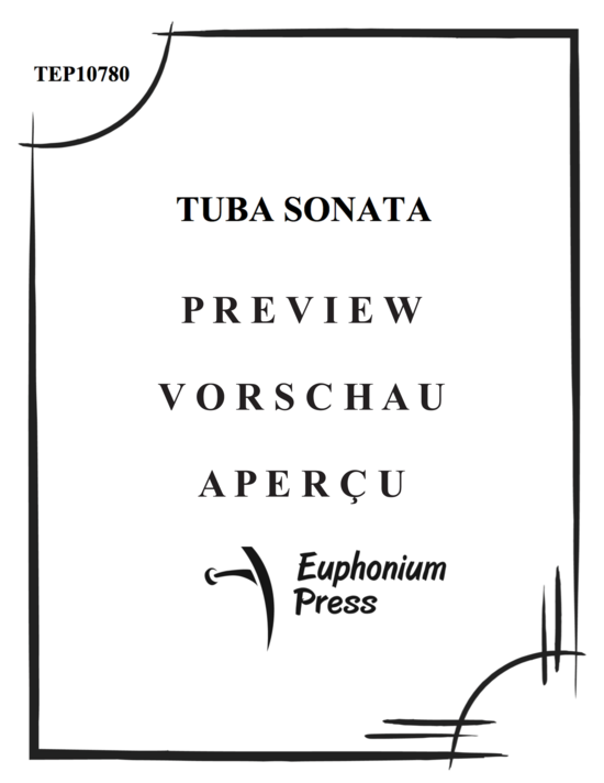 Product gallery: Page 2 of 21 Tuba Sonata , , (tuba + piano)