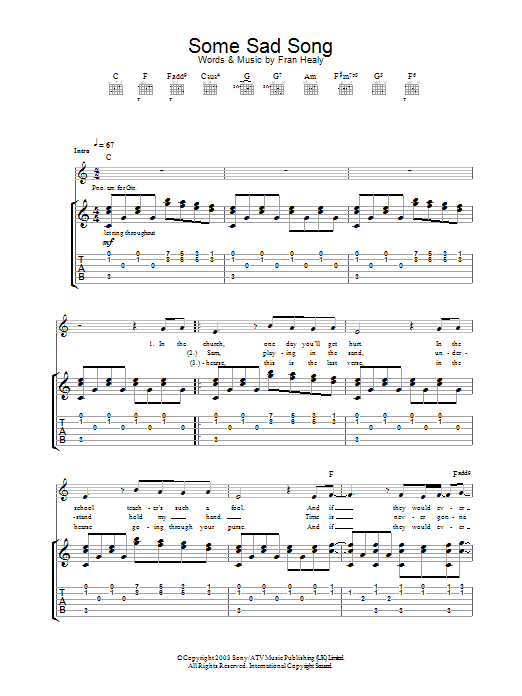 Produktbild zu: Some Sad Song