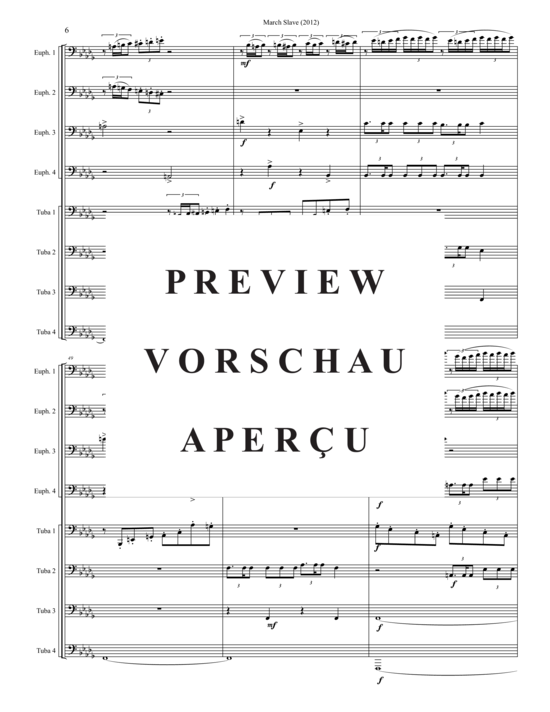 Produktgalerie: Seite 8 von 21 March Slave , , (Tuba Ensemble EEEETTTT)