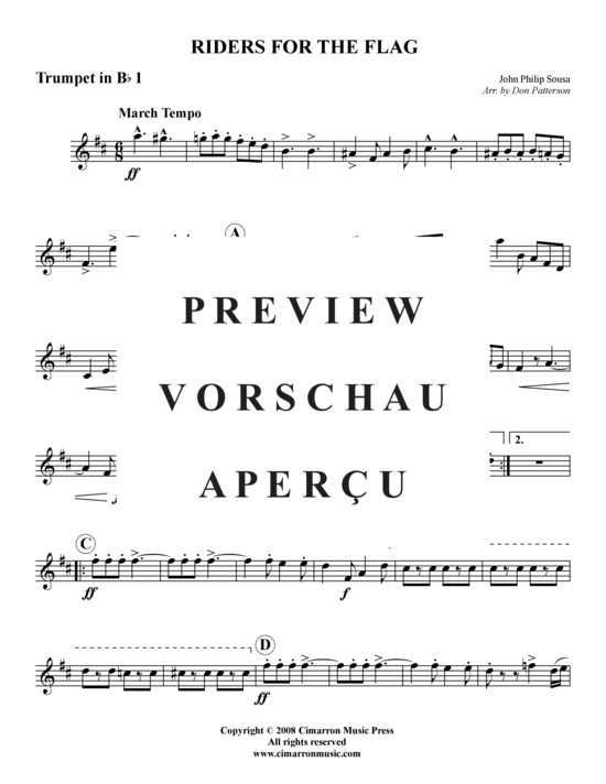 Produktgalerie: Seite 9 von 14 Riders for the Flag , , (Blechbläserquintett)