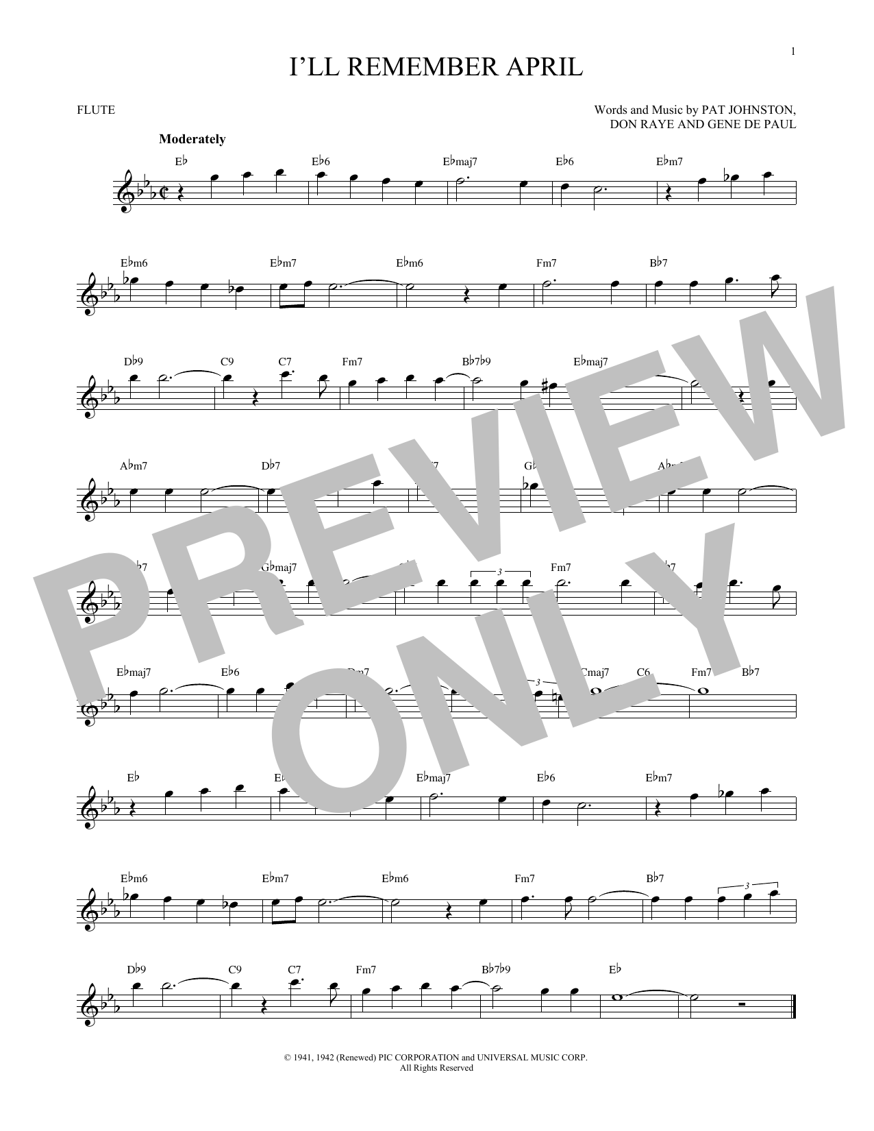 Product gallery: Page 1 of 1 I'll Remember April, Woody Herman & His Orchestra