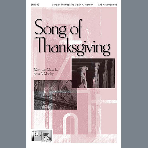 cover: Song Of Thanksgiving, Kevin Memley