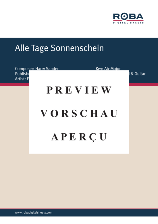Product gallery: Page 2 of 4 Alle Tage Sonnenschein , , (accordion)