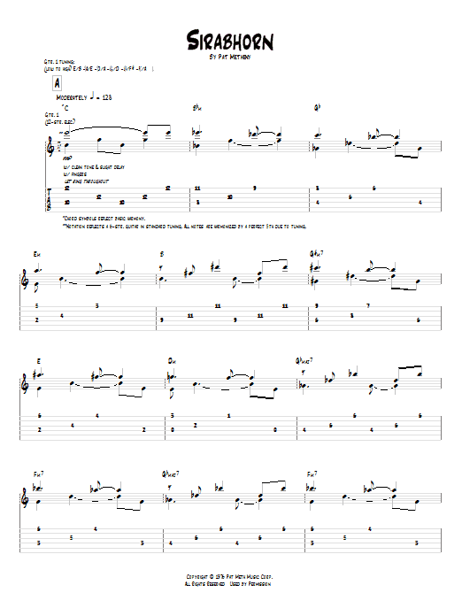 Product gallery: Page 1 of 1 Sirabhorn, Pat Metheny