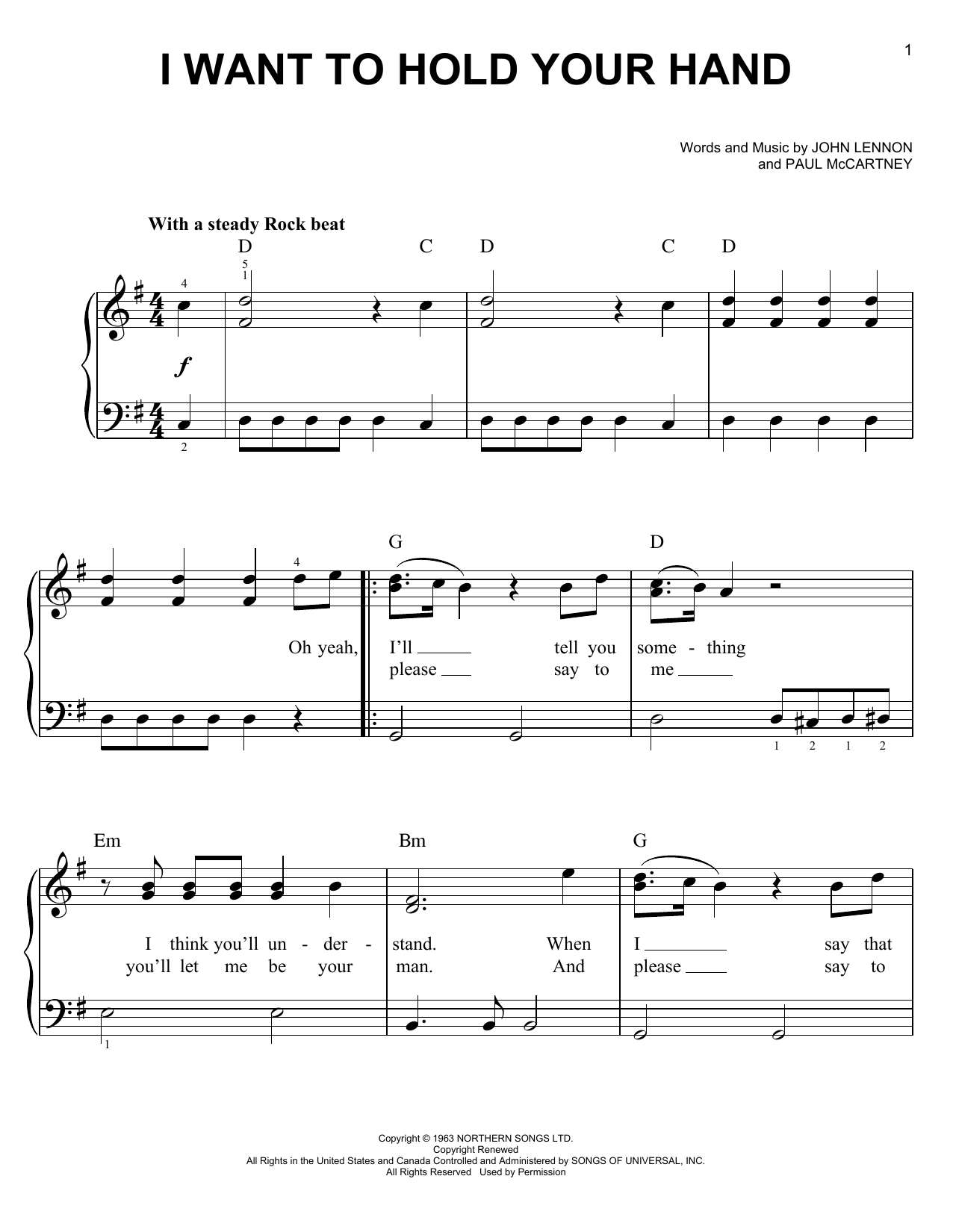 Produktbild zu: I Want To Hold Your Hand