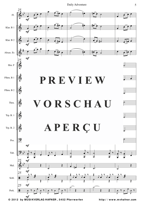 Product gallery: Page 10 of 11 Daily Adventure, , (Youth wind orchestra)