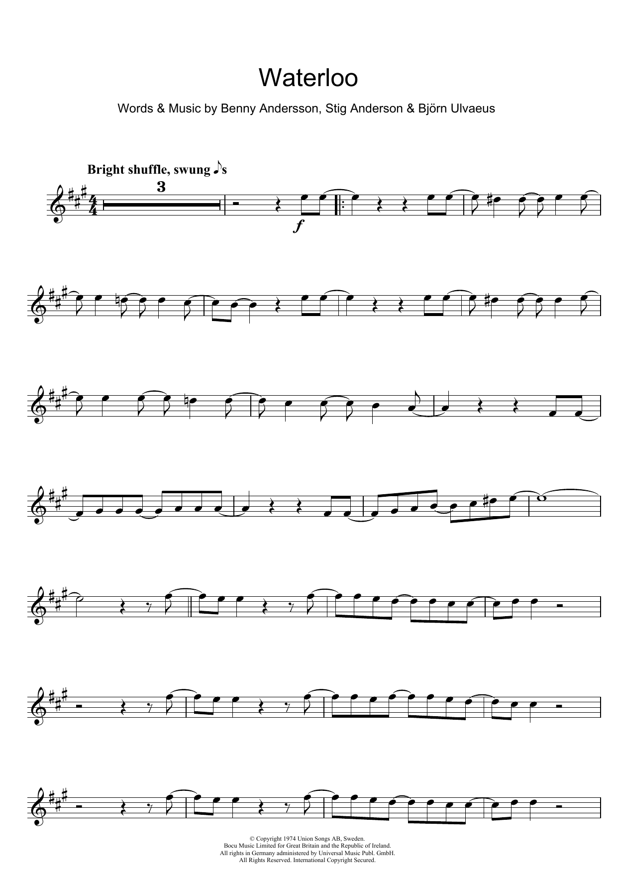 Product gallery: Page 1 of 1 Waterloo, ABBA