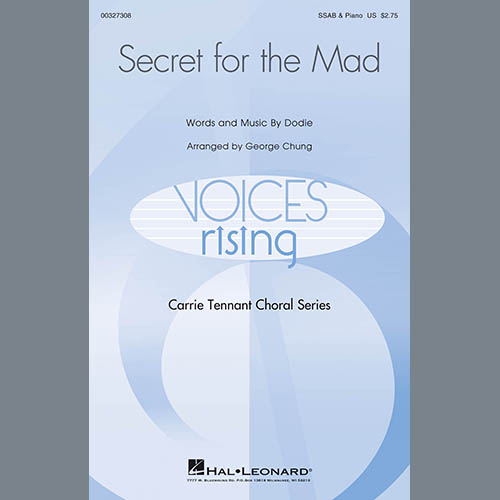 cover: Secret For The Mad (arr. George Chung), Dodie, Chor