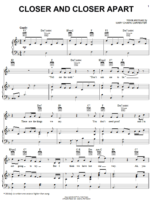 Produktbild zu: Closer And Closer Apart