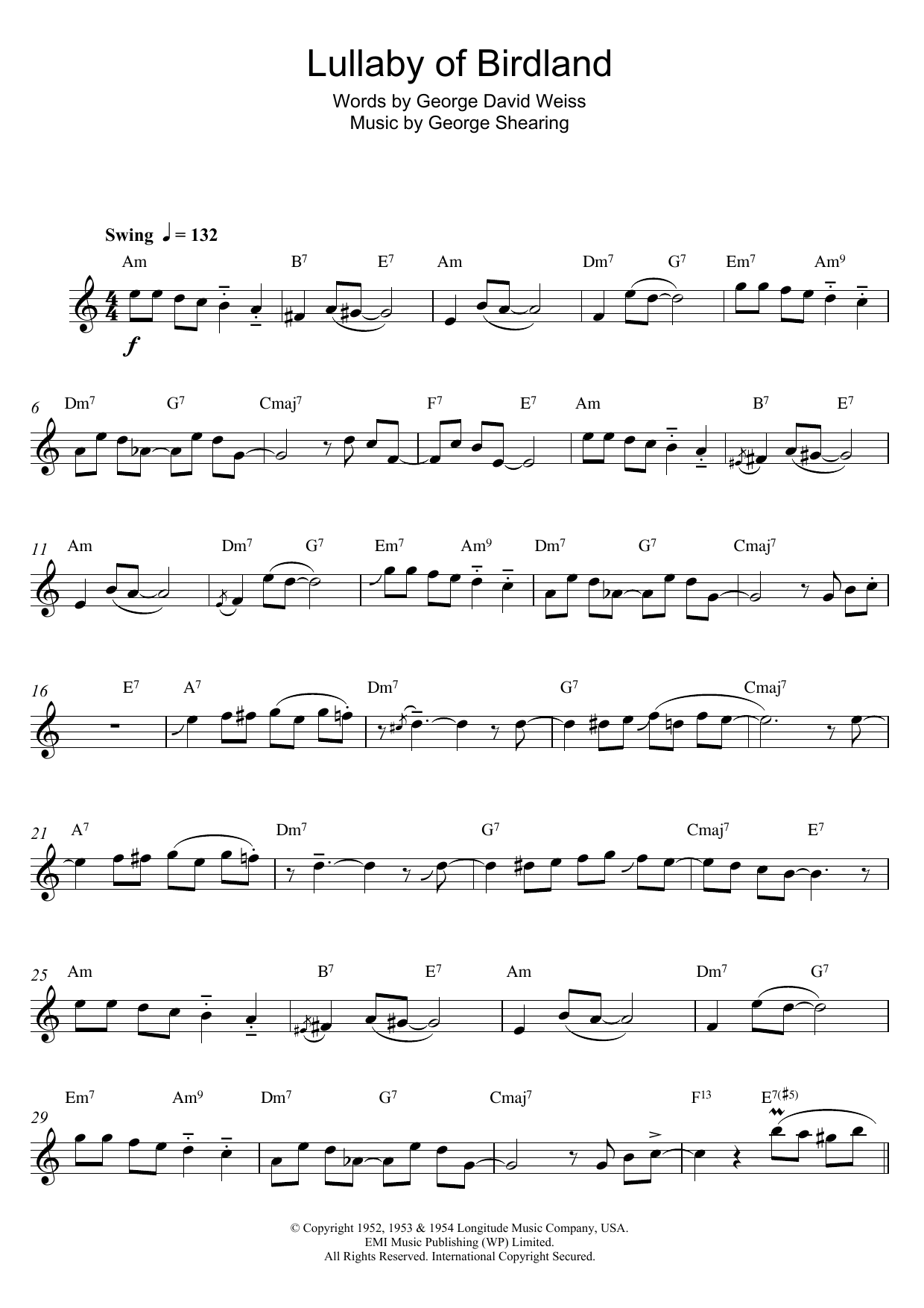 Product gallery: Page 1 of 1 Lullaby Of Birdland, Ella Fitzgerald