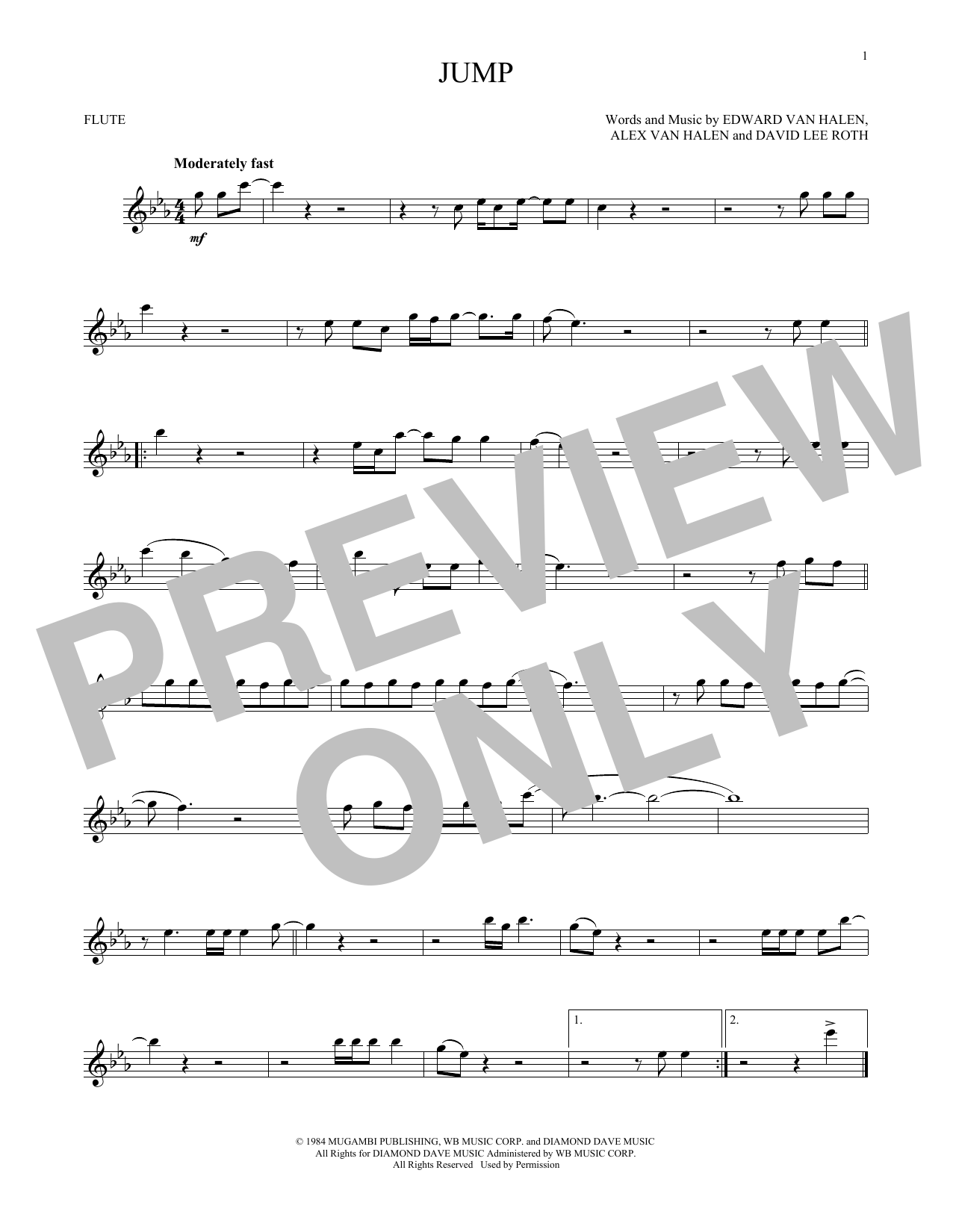 Product gallery: Page 1 of 1 Jump, Van Halen