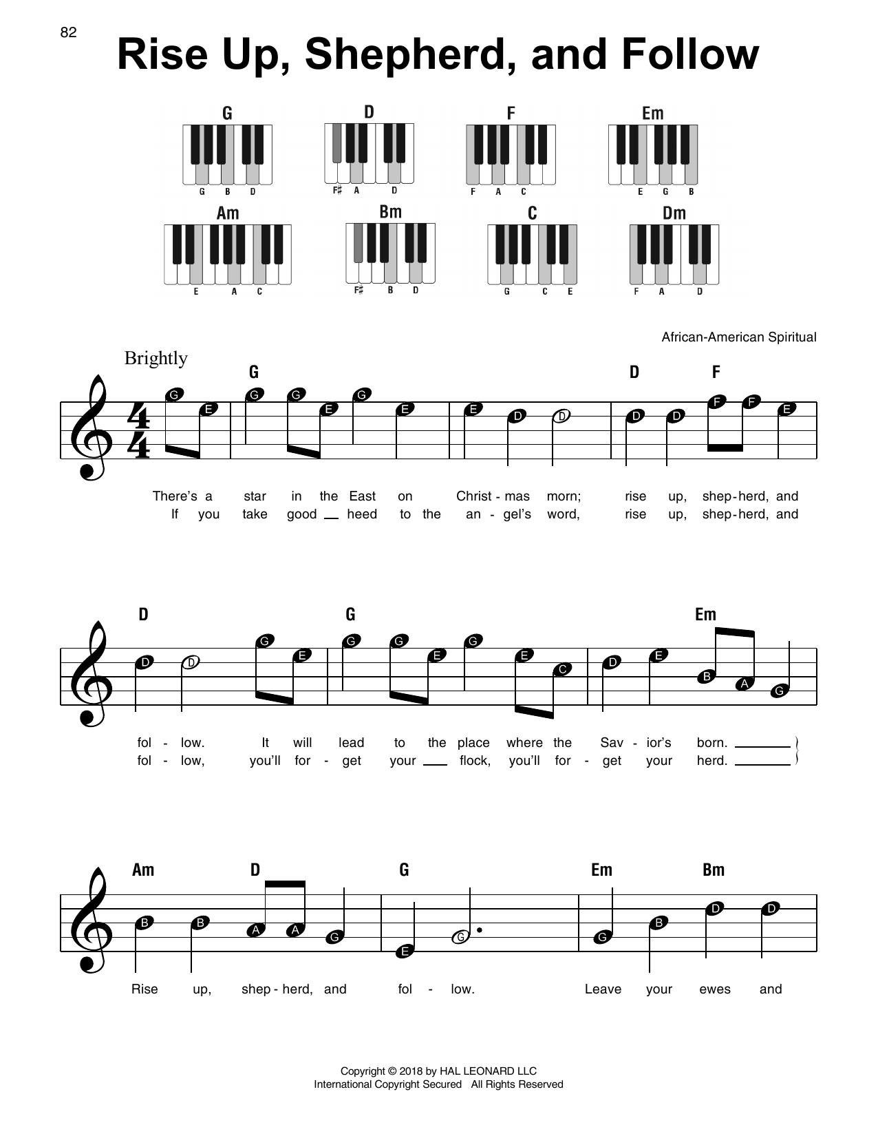 Produktbild zu: Rise Up, Shepherd, And Follow