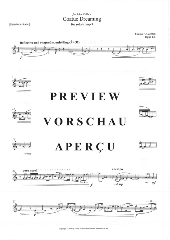 Produktgalerie: Seite 3 von 5 Coatae Dreaming , , (Trompete)