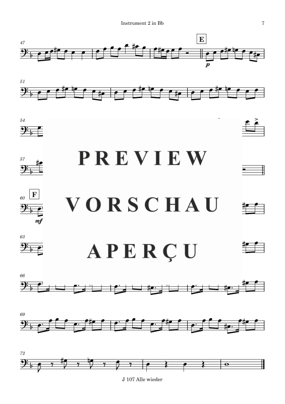 gallery: Kleznacht, , 2nd Part In Bb For Quartet