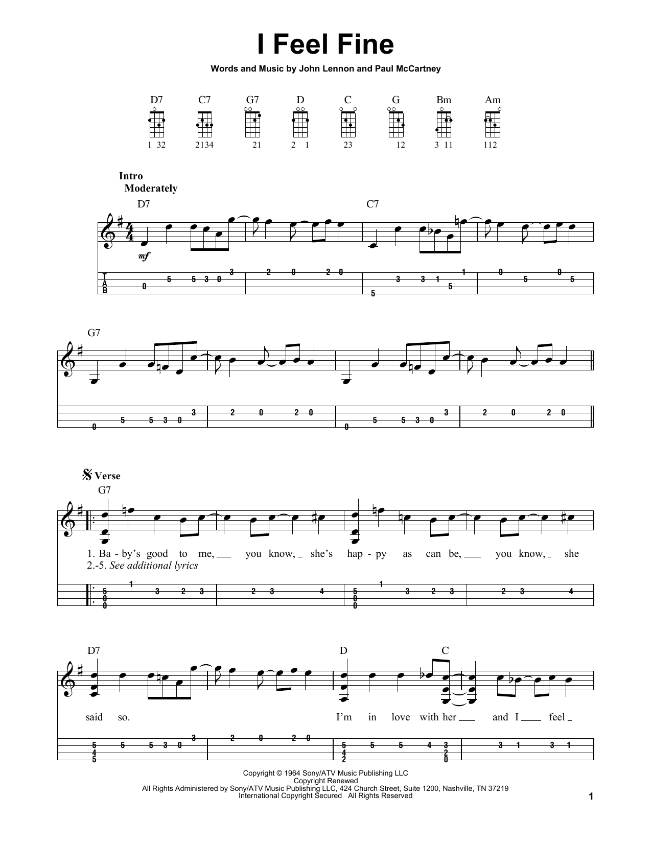 Produktgalerie: Seite 1 von 1 I Feel Fine, The Beatles