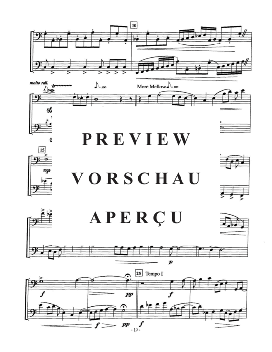 Produktgalerie: Seite 14 von 37 Six Duodecadent Duets , , (Euphonium Duett)